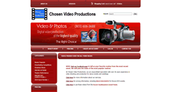 Desktop Screenshot of chosenvideoproductions.com